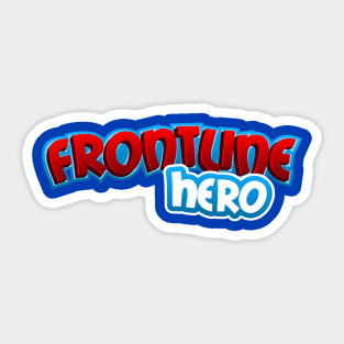 Frontline Hero Sticker